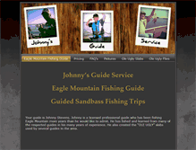 Tablet Screenshot of johnnysguideservice.com